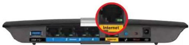 LINKSYS XAC1200 - Mensagem O cabo de Internet não está connectado - 1