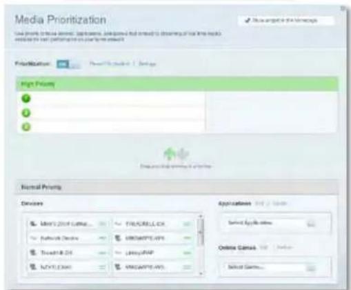 LINKSYS XAC1200 - Media Prioritization - 1
