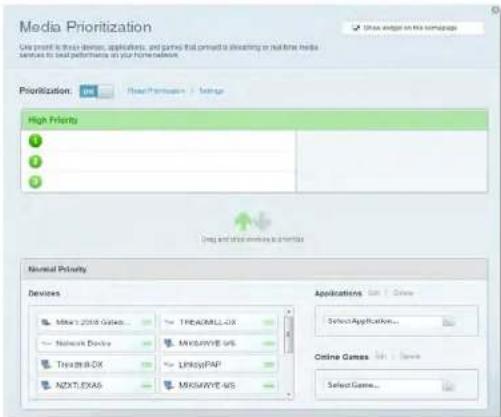 LINKSYS XAC1200 - Media Prioritization - 1