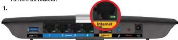 LINKSYS XAC1200 - Message: Voitre cable Internet n'est pas branché - 1