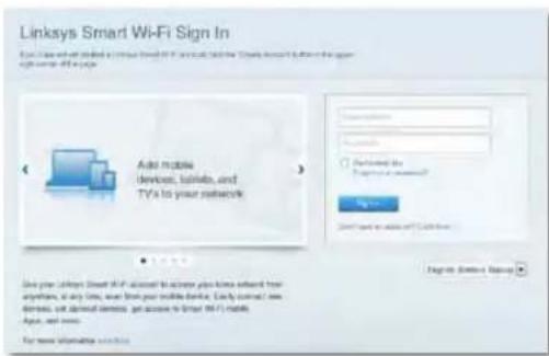 LINKSYS XAC1200 - Tia va avoiEto Linksys Smart Wi-Fi: - 1