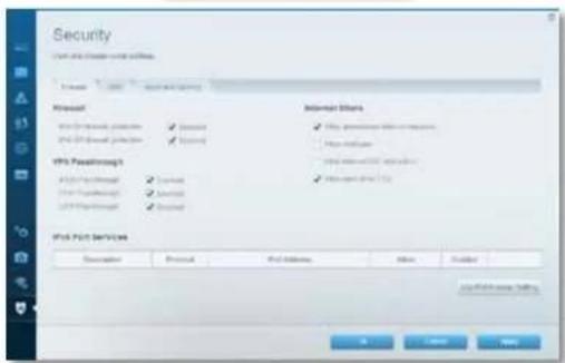 LINKSYS XAC1900 - Security - 1