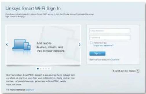 LINKSYS XAC1900 - За да отворите Linksys Smart Wi-Fi: - 1