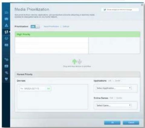 LINKSYS XAC1900 - Media Prioritization - 1