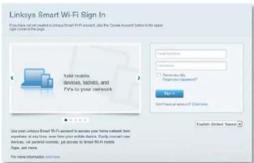 LINKSYS XAC1900 - Чтобы открыть Linksys Smart Wi-Fi: - 1