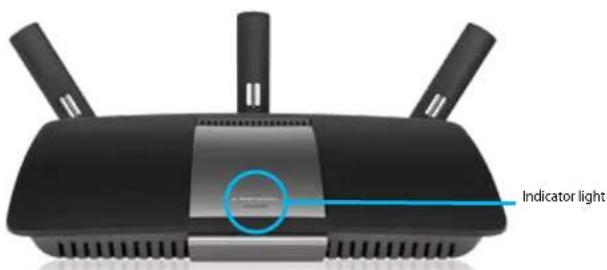 LINKSYS XAC1900 - Top view - 1