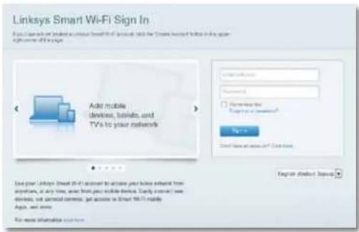 LINKSYS XAC1900 - Linksys Smart Wi-Fi'i Açmak İçin: - 1