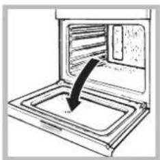 HOTPOINT-ARISTON FKS 89 EL .20 XHA S - Cleaning the oven door - 1