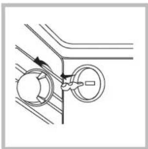 HOTPOINT-ARISTON FKS 89 EL .20 XHA S - Substitução da lâmpada - 1