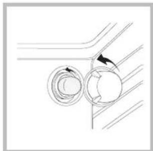 HOTPOINT-ARISTON FKS 89 EL .20 XHA S - Inlocuirea becului - 1