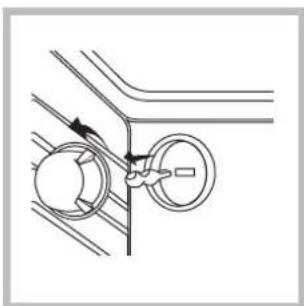 HOTPOINT-ARISTON FKS 89 EL .20 XHA S - Sustituir la bombilla - 1