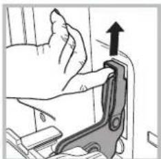 HOTPOINT-ARISTON FKS 89 EL .20 XHA S - To remove oven door with soft closing hinges*: - 2