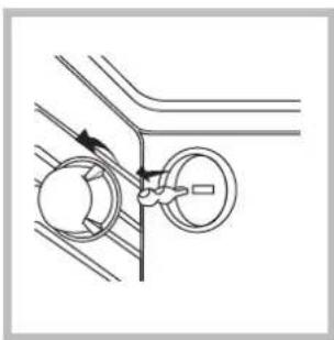 HOTPOINT-ARISTON FKS 89 EL .20 XHA S - Replacing the light bulb - 1