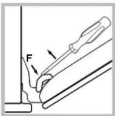 HOTPOINT-ARISTON FKS 89 EL .20 XHA S - Nettoyage de la porte - 2
