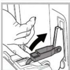 HOTPOINT-ARISTON FKS 89 EL .20 XHA S - To remove oven door with soft closing hinges*: - 5