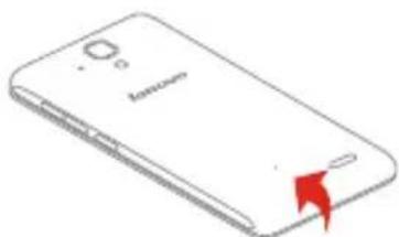 LENOVO Ideaphone A536 - Preparing your smartphone - 1