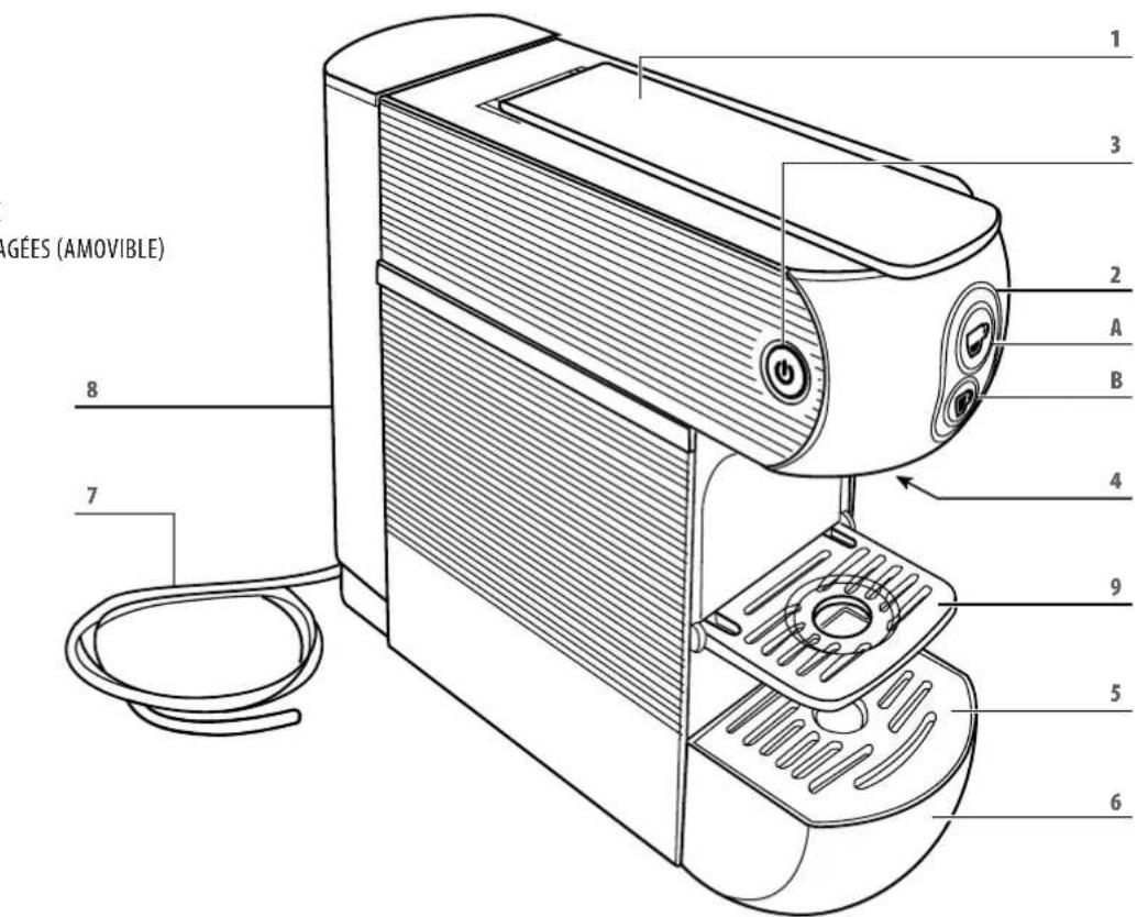ILLY Y3 Iperespresso - FRPARTIES DE LA MACHINE - 12