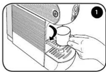 ILLY Y3 Iperespresso - Uso de las tazas - 1