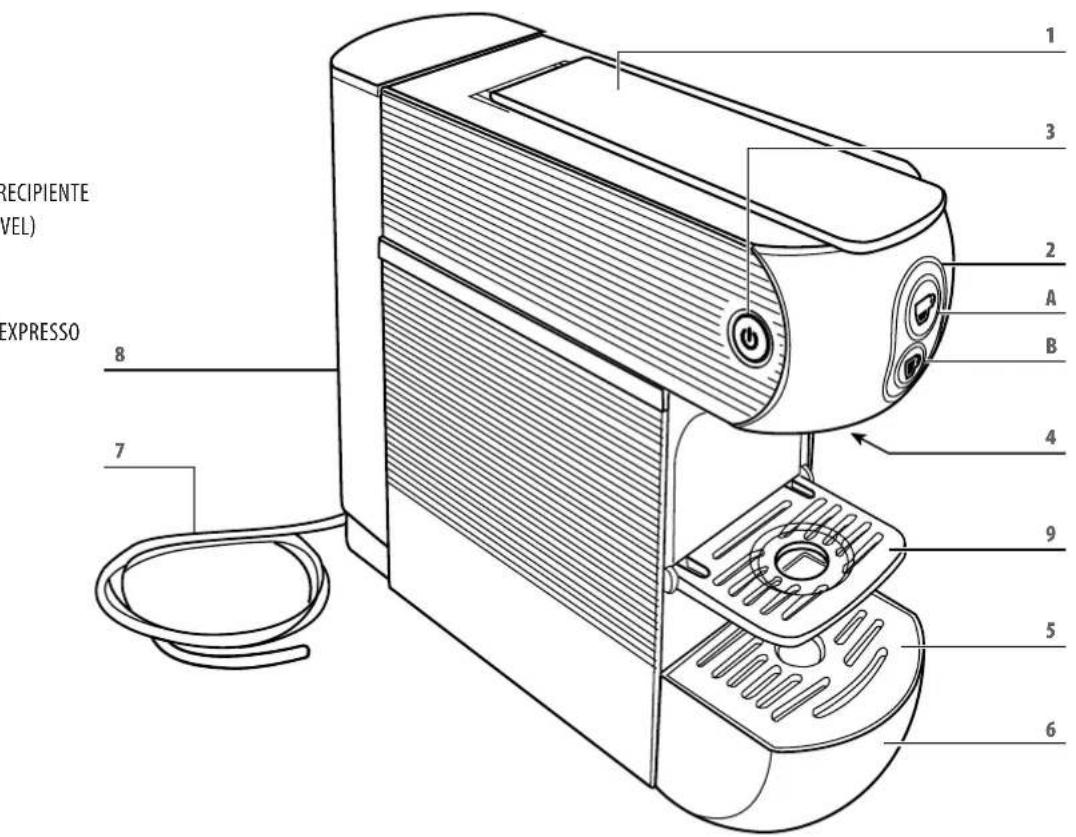ILLY Y3 Iperespresso - PARTES DA MAQUINA - 11