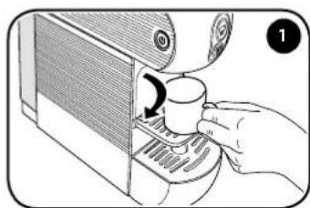 ILLY Y3 Iperespresso - Utilisation des tasses - 1