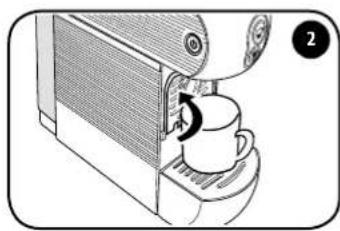 ILLY Y3 Iperespresso - Uso de las tazas - 2