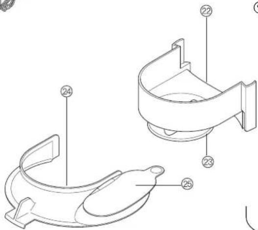 KENWOOD 0WKM080007 - Unterheb-Taste - 7