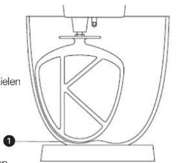 KENWOOD 0WKM080007 - Schneebesen, K-Haken aus Edelstahl, Rührpaddel - 1