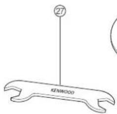 KENWOOD 0WKM080007 - Unterheb-Taste - 5