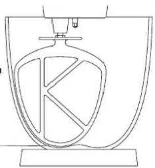 KENWOOD 0WKM080007 - batidor de varillas, batidor K de acero inoxidable, utensilio para remover - 1