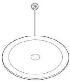 KENWOOD 0WKM080007 - ijsmaker ⑭AT957A - 6