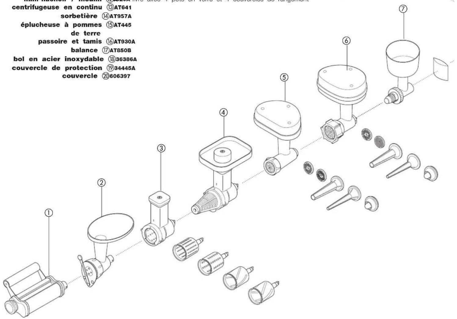 KENWOOD 0WKM080007 - le batteur - 2