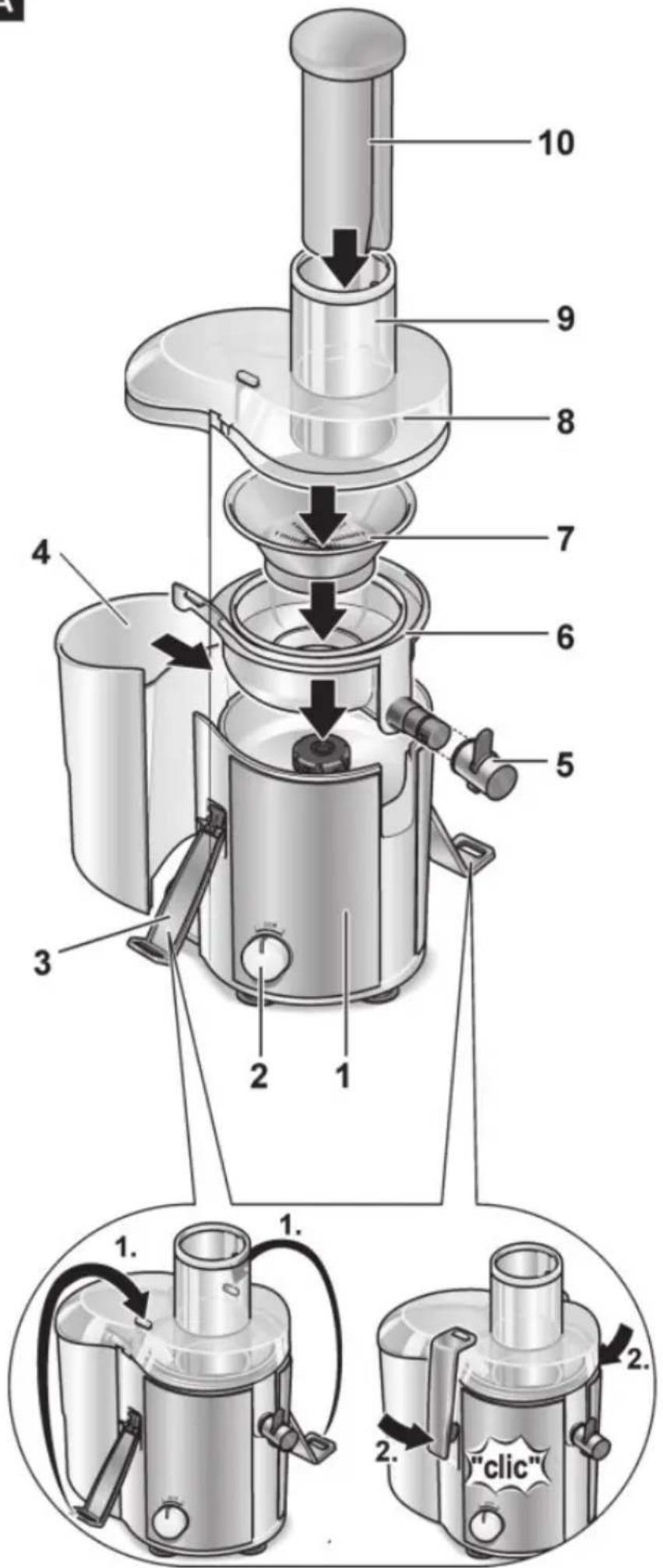 BOSCH VitaJuice 3 MES3500 - Beachten Sie unser weiteres Kundendienst-Angebot: - 2