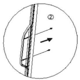 CASO WineMaster 126 - The handle installing - 2