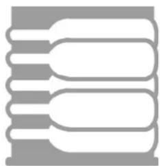 CASO WineMaster 126 - Estantes de madera - 2