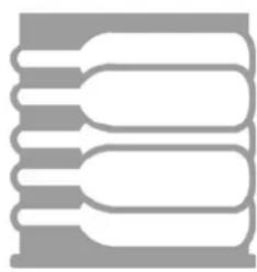 CASO WineMaster 126 - Wine shelves - 2