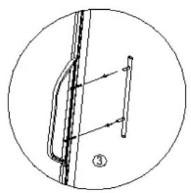 CASO WineMaster 126 - The handle installing - 4