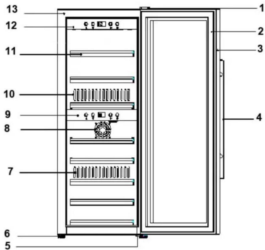 CASO WineMaster 126 - Vue d'ensemble - 1