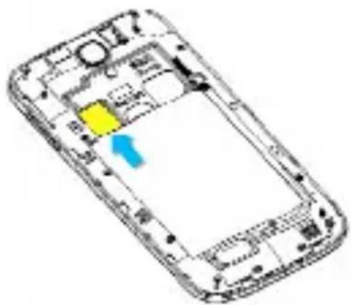 HAIER W757 - Installing the microSD Memory Card - 1