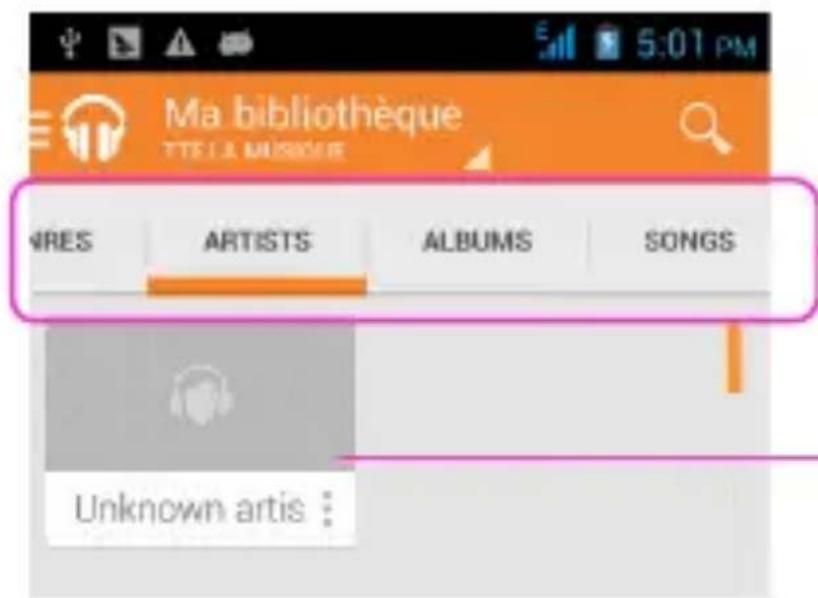 Ma bibliothèque TTE LA MÉRÈME VRES ARTISTS ALBUMS SONGS Unknown artis :