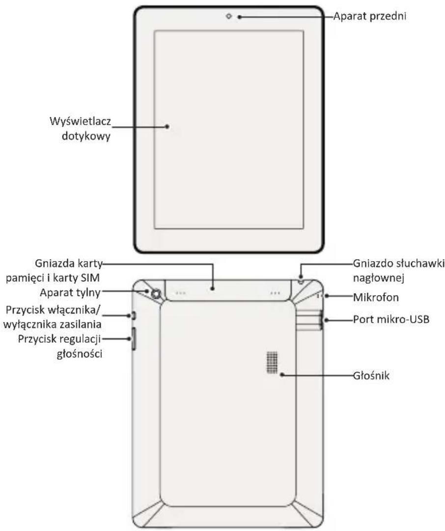 PRESTIGIO MultiPad 4 Ultra Quad 8.0 - Widok tabletu - 2