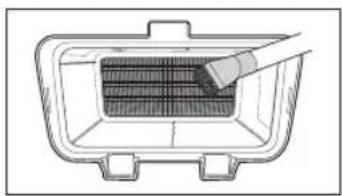SAMSUNG DV80H8100HW - PULIZIA DEL FILTRO DELLO SCAMBIATORE DI CALORE (☐) - 7
