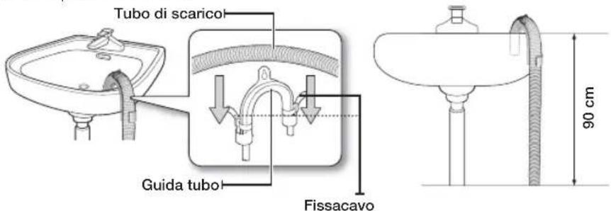 SAMSUNG DV80H8100HW - Collegamento del tubo di scarico - 2