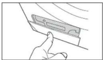 SAMSUNG DV80H8100HW - PULIZIA DEL FILTRO DELLO SCAMBIATORE DI CALORE (☐) - 1