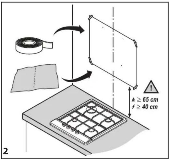 ≥ 65 cm ≥ 40 cm