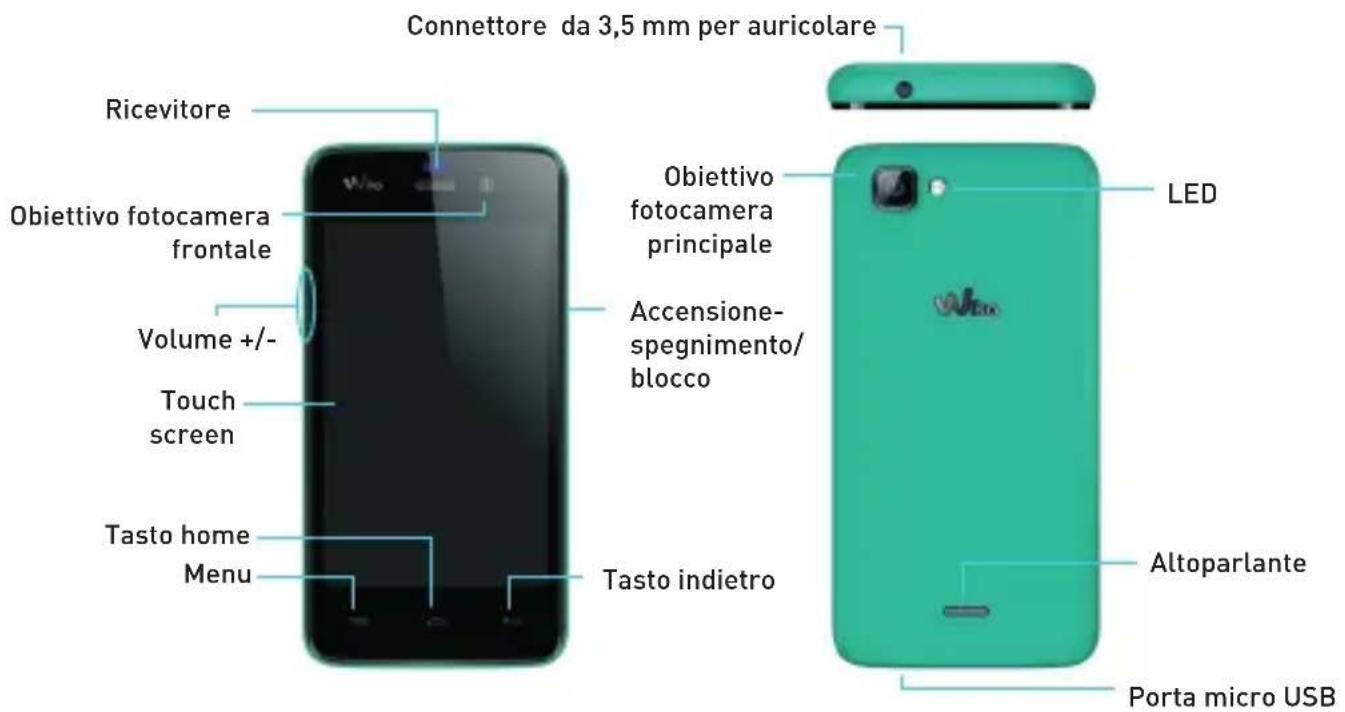 WIKO Kite 4G - Component del disposativo - 1