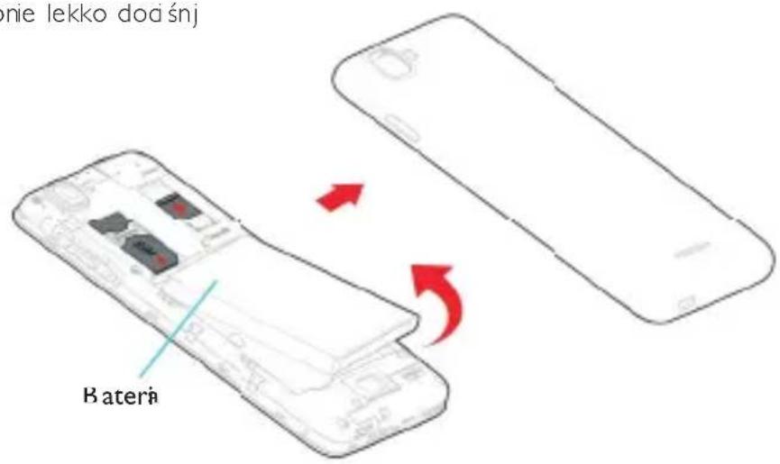 WIKO Kite 4G - Wkladanie baterii - 1