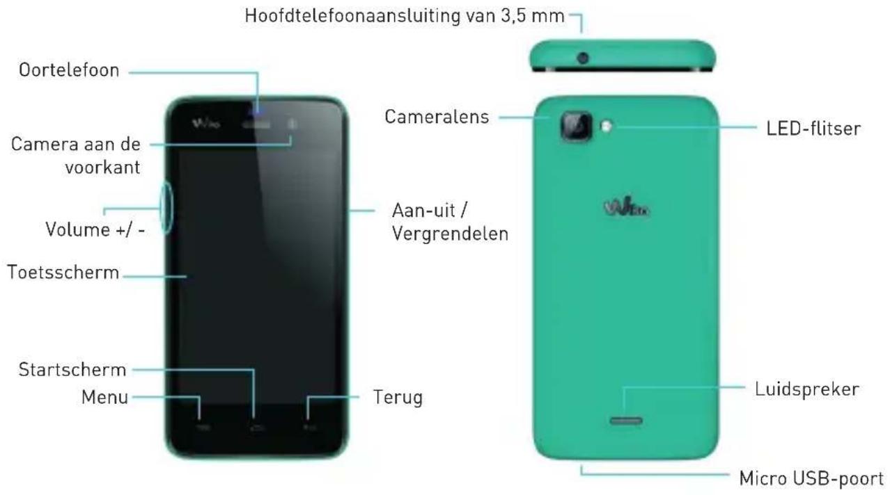 WIKO Kite 4G - Beschreibung Ihres Gerätes - 1