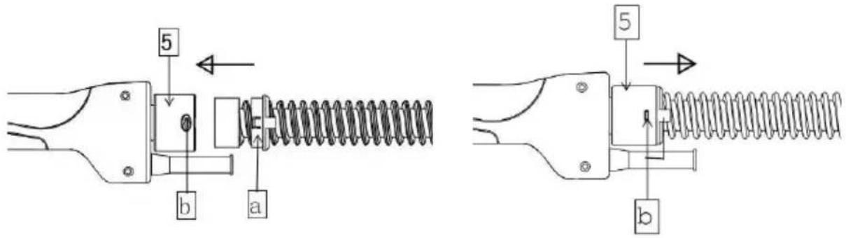 PowerPlus POWX0476 - Installation du flexible de l'aspirateur (3) - 1