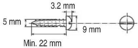 ONKYO SBT200 - Driving screws - 1