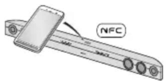 ONKYO SBT200 - Pairing with Bluetooth enabled devices using NFC - 1